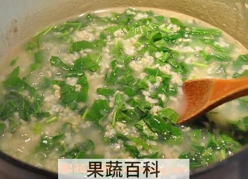 冬苋菜粥催产有用吗 冬苋菜煮粥的做法大全