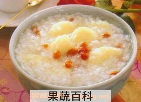紫薯小米山药粥的功效与作用