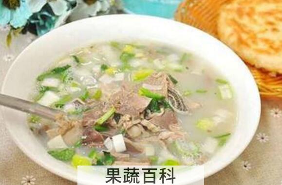 羊汤对男人的功效与作用