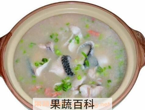 生鱼粥的做法 生鱼粥的功效