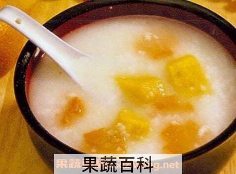 胡萝卜红薯粥的功效与作用