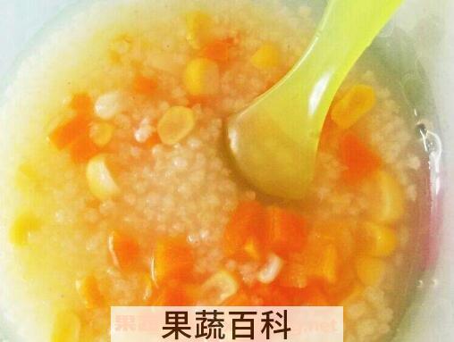 胡萝卜红薯小米粥功效与作用
