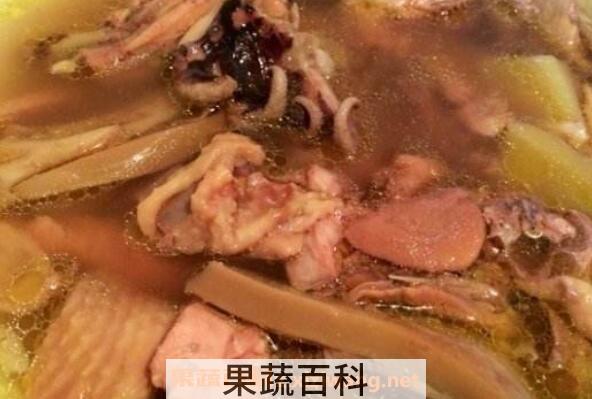 墨鱼炖鸡的功效与作用