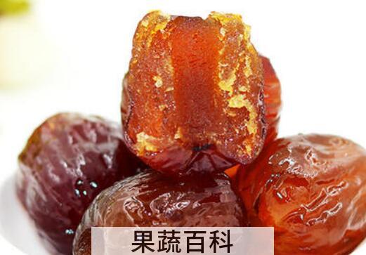 新鲜金丝蜜枣的功效与作用及食用方法