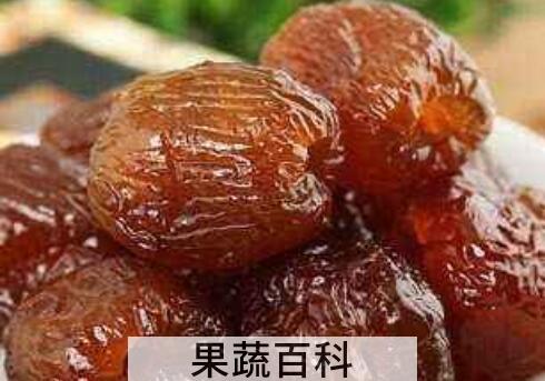 金丝蜜枣的功效与作用