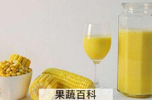 玉米汁怎么做好喝 玉米汁的做法