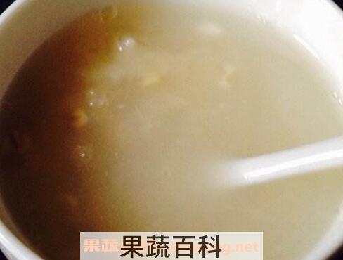 荞麦米汤的作用与做法