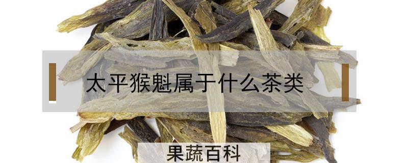 太平猴魁属于什么茶类