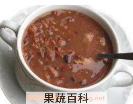 板栗红豆粥功效与作用