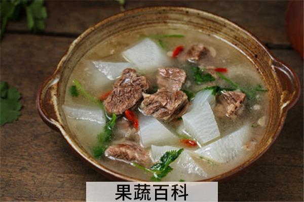 牛肉白萝卜汤的禁忌