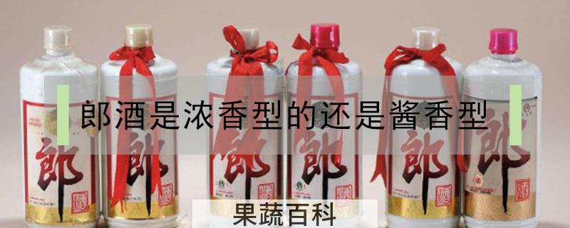 郎酒是浓香型的还是酱香型