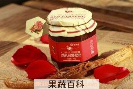 红参蜜的功效与作用