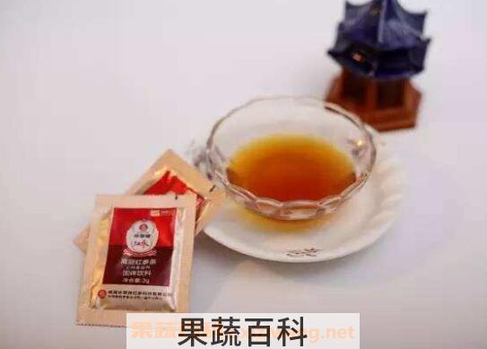 红参蜜的功效与作用