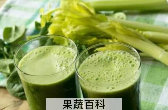 每天一杯芹菜汁的好处 喝芹菜汁的最佳时间