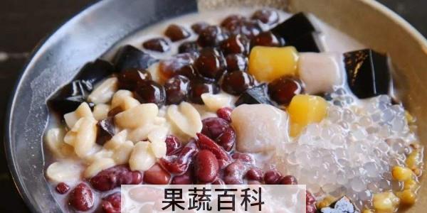 烧仙草里边的黑色是什么