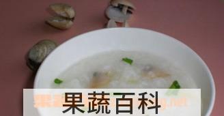 果蔬百科白蚬粥