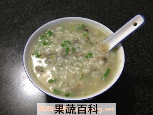 白蚬粥