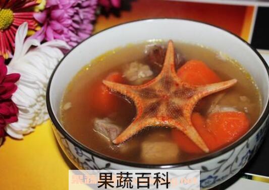 海星煲汤的做法与功效