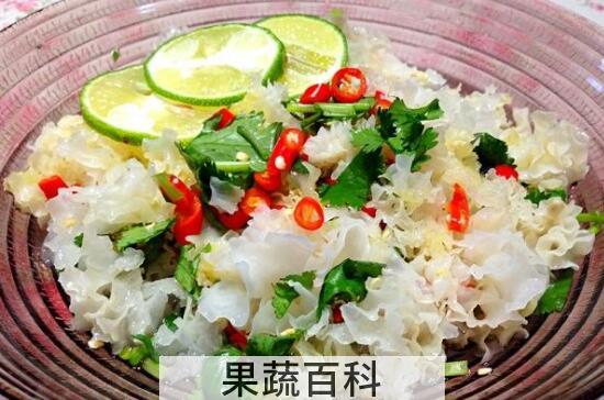 白木耳怎么吃 白木耳的食用方法