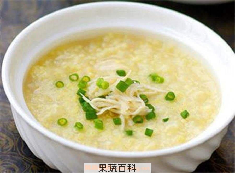 白菜小米粥
