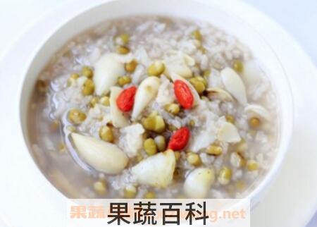 百合绿豆粥的做法与功效
