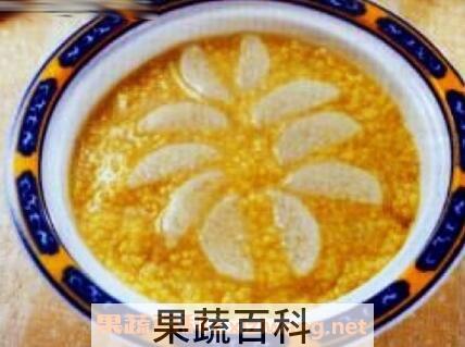 小米粥加白萝卜水的功效与作用