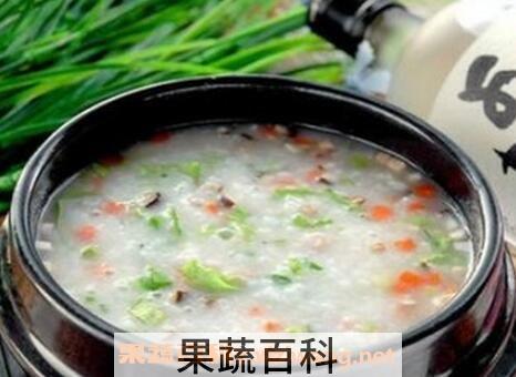 淮山蔬菜粥的材料和做法步骤教程