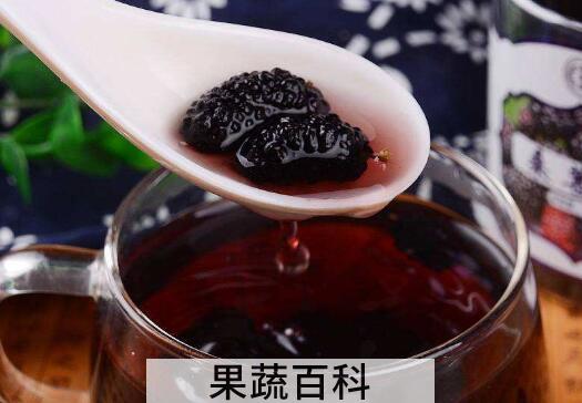 桑椹子泡水功效与作用