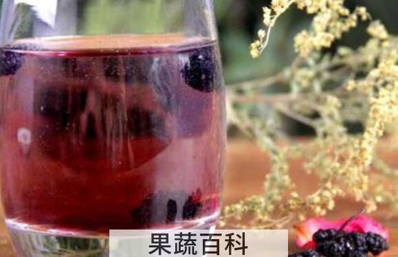 桑椹子泡水功效与作用