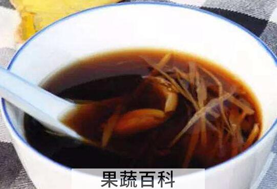 姜红糖的功效与作用