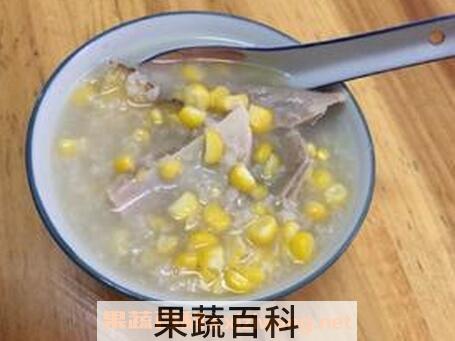 烧骨玉米粥的药用价值