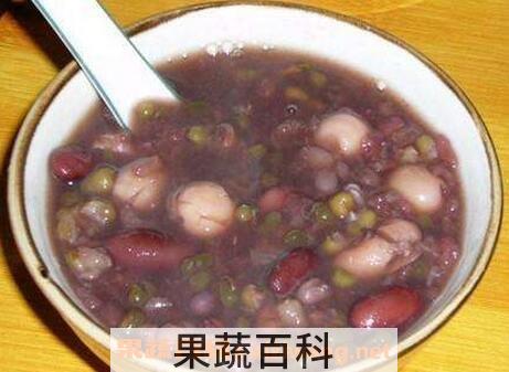红豆板栗粥的功效