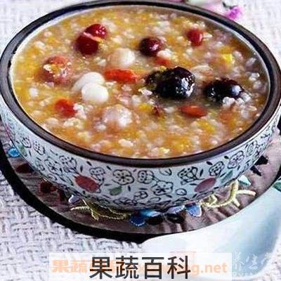 红豆板栗粥