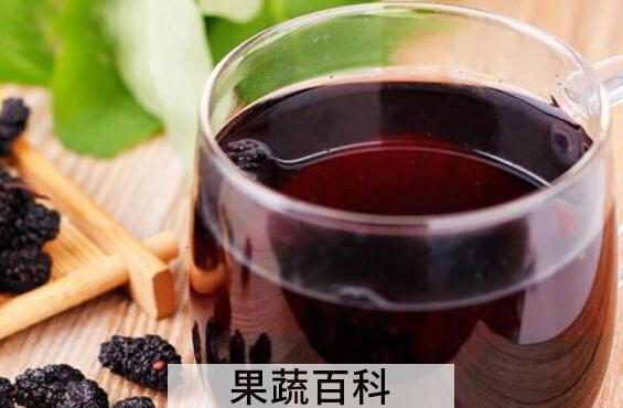 桑葚茶泡水喝的功效和作用