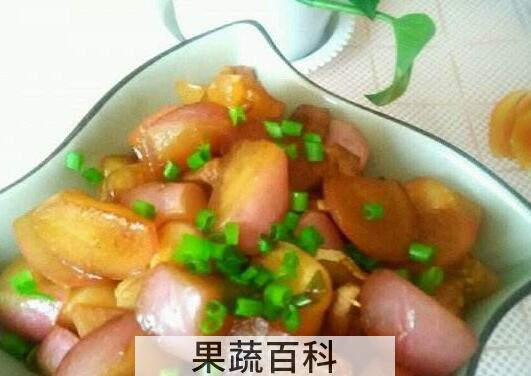 红皮水萝卜怎么炒好吃