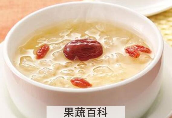 银耳红枣汤的5大禁忌