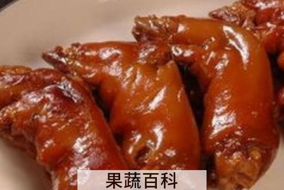 猪蹄子的功效与作用 吃猪蹄子的禁忌