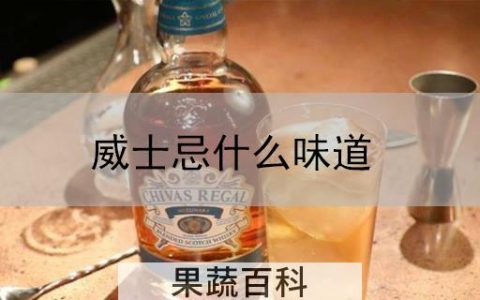 威士忌什么味道