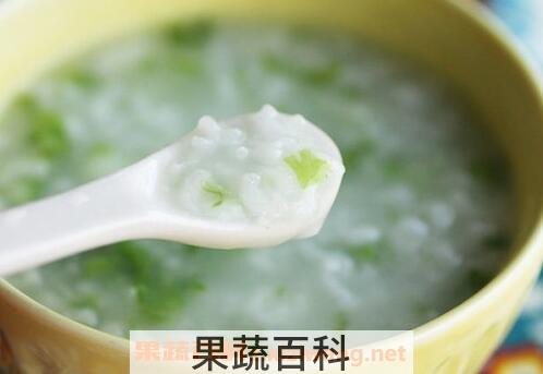 白菜鸡蛋粥的功效