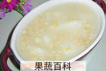 白扁豆山药粥