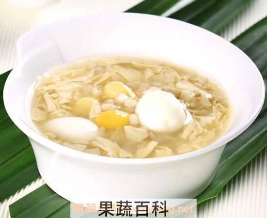 白果腐竹粥