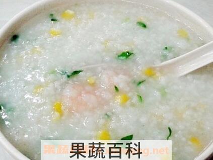 虾仁玉米粥的功效与作用