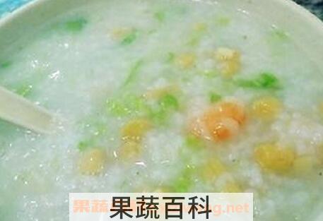 虾仁玉米粥的功效与作用