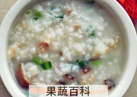 香菇白菜肉沫粥的营养价值