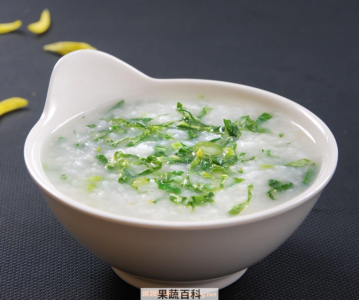 白菜香菇粥