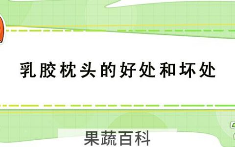 乳胶枕头的好处和坏处