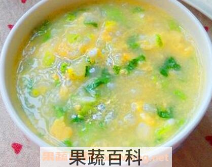 青菜鸡蛋粥的营养价值
