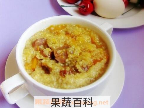 小米板栗粥的功效