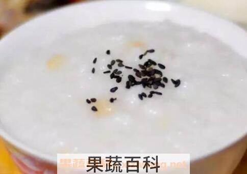 白面粥的功效作用