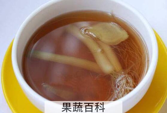 葱白生姜水的功效与作用及禁忌